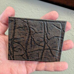 NOS Prince Gardner Z-Fold Leather Wallet "MAD MEN" MCM + 1963 $1